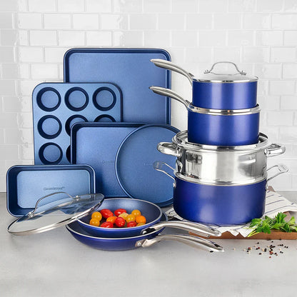 PinePeak Ultimate All-in-One Cooking Set (20-piece Kit)