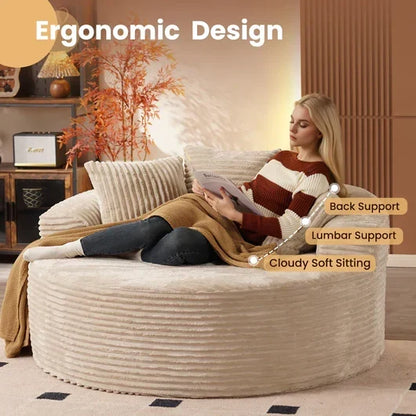 PINEPEAK BONELESS ROUND FOAM CHAIR