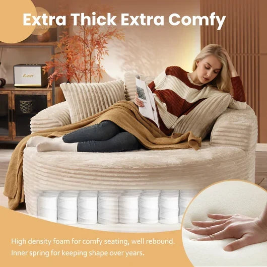 PINEPEAK BONELESS ROUND FOAM CHAIR