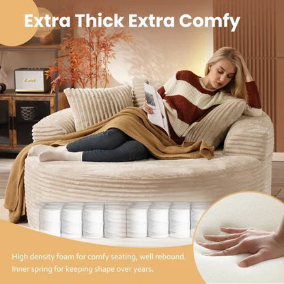 PINEPEAK BONELESS ROUND FOAM CHAIR