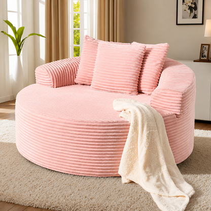PINEPEAK BONELESS ROUND FOAM CHAIR