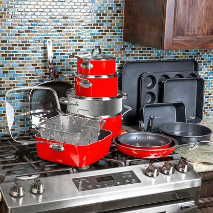 PinePeak Ultimate All-in-One Cooking Set (20-piece Kit)