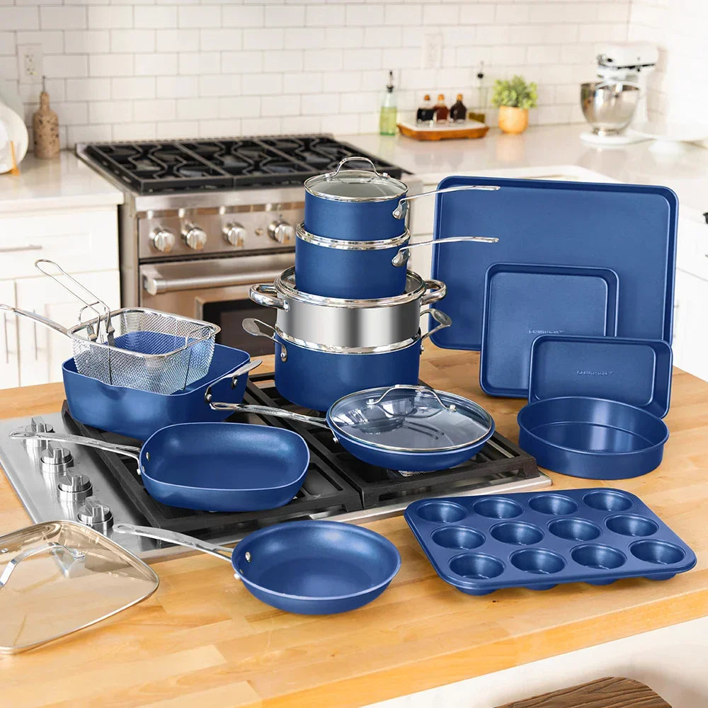 PinePeak Ultimate All-in-One Cooking Set (20-piece Kit)