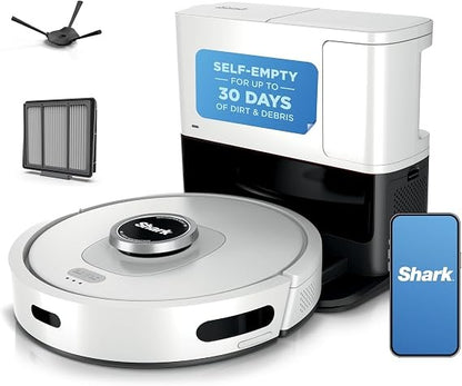 Shark AI Ultra Robot Vacuum, AV2511AE | 360° LiDAR Home Mapping,Self-Empty Base, Works with Alexa, Wi-Fi