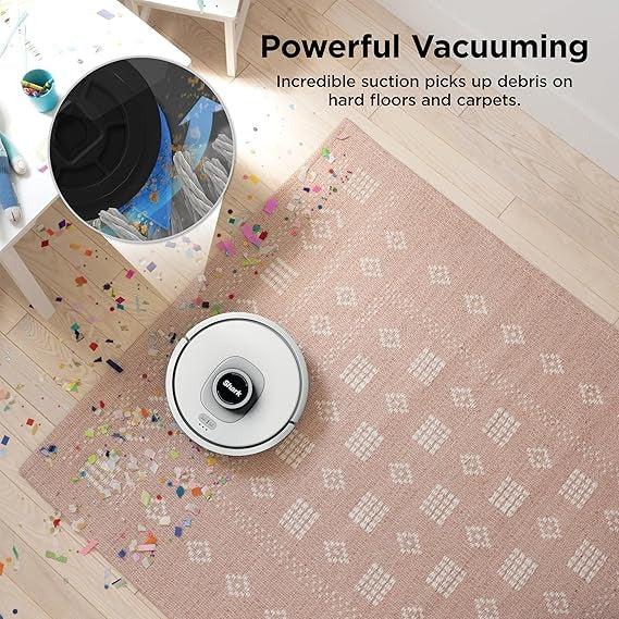Shark AI Ultra Robot Vacuum, AV2511AE | 360° LiDAR Home Mapping,Self-Empty Base, Works with Alexa, Wi-Fi