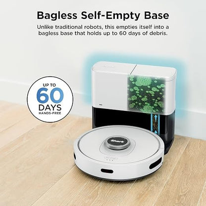Shark AI Ultra Robot Vacuum, AV2511AE | 360° LiDAR Home Mapping,Self-Empty Base, Works with Alexa, Wi-Fi