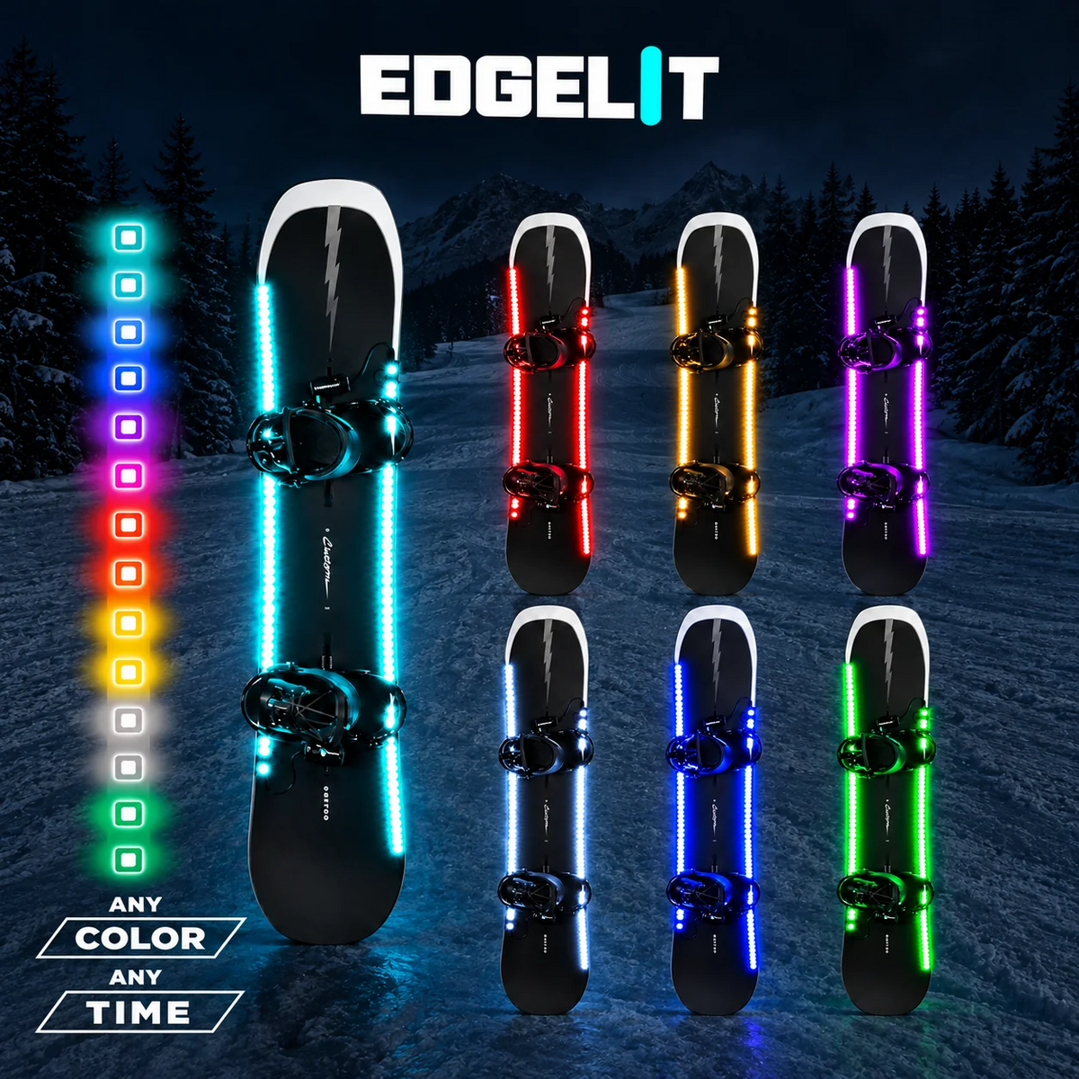 LED SNOWBOARD SYSTEM