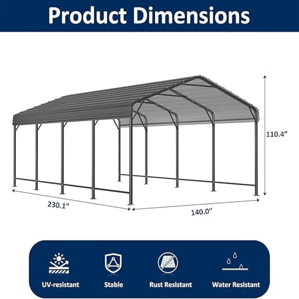 PINEPEAK 12X20 CARPORT
