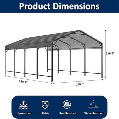 PINEPEAK 12X20 CARPORT